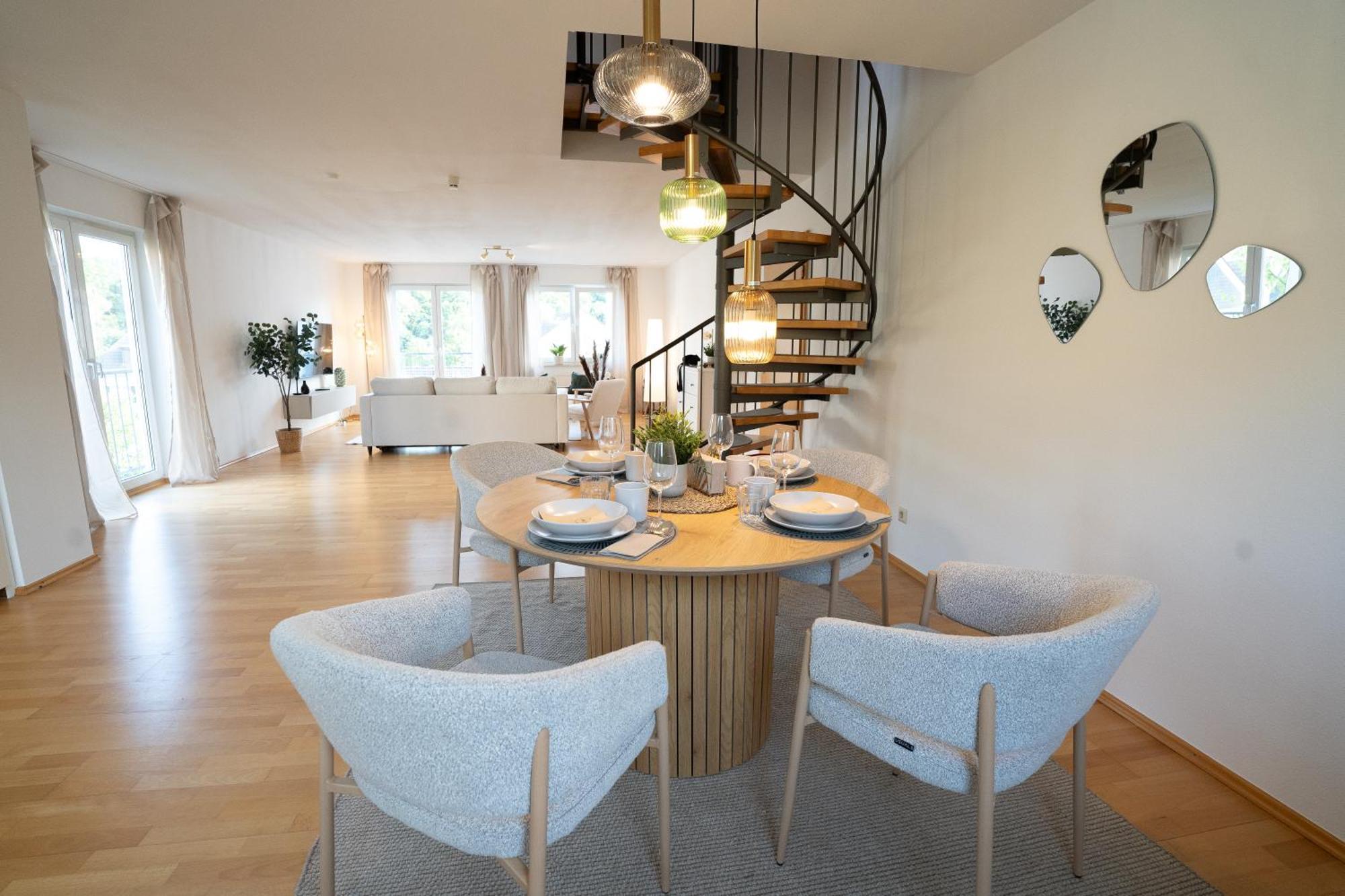 Stilvolle Maisonette Mit Charme Bad Honnef Extérieur photo